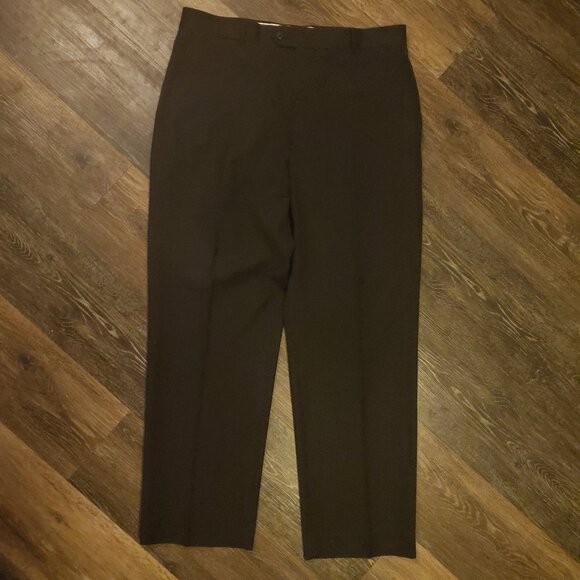Men's Louis Raphael Tailored Dress Pants, 36/30, Black, Pockets, Excellent Con! - Picture 1 of 3
